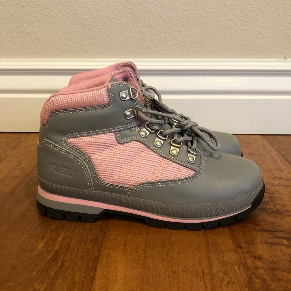 Fubu synthetic leather/nylon boot